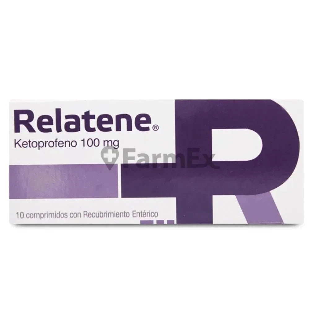 Relatene 100 mg x 20 comprimidos Farmex-Fonasa-Persistente